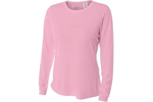 AUTHENTIC SPORTS SHOP Women's Long Sleeve Wicking Cooling Sportswear Performance Shirt (6 Ladies Sizes, 22 Colors)