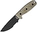 Ontario Knife Company 8666 Rat-3, Serrated Edge with Black Nylon Sheath