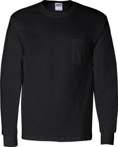 Next Level Premium Fitted Long-Sleeve Crew, Black, Medium | Amazon.com