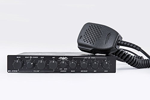 Wet Sounds 4 Band EQ w/ 3 Zone Control, Talk Back mic and AUX Input (Certified Refurbished) - Thumbnail 6