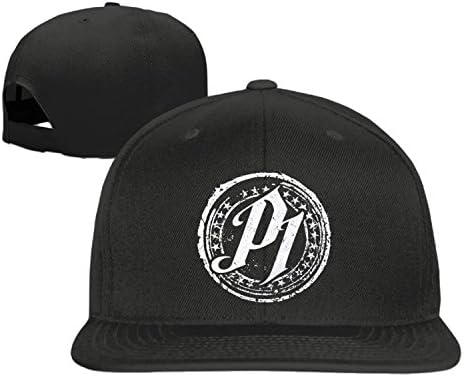 Baseball cap hip hop hat AJ P1 Logo hat Black (5 colors)