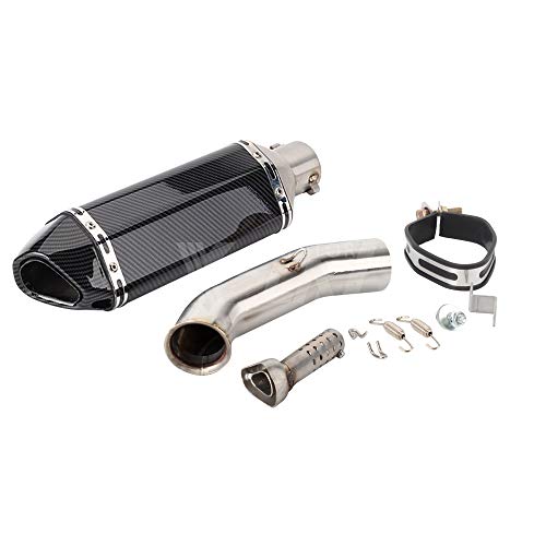for KTM Duke 125 250 390 RC390 Duke 125 2017 2018 2019 2020 RC 390 Duke 250 RC125 Motorcycle Exhaust Pipe and Link Pipe Full System (E) - Thumbnail 7