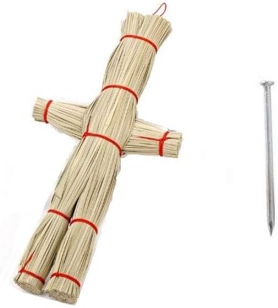 Amazon Grepo 藁人形 五寸釘 セット わらにんぎょう 丑の刻参り コスプレ 呪いセット 地獄少女 ジョークグッズ ドッキリ 小道具 肝試し 魔よけ 厄除け ジョーク どっきり おもちゃ