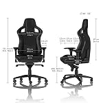 Sedia da gaming noblechairs EPIC Nero