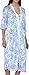 Women's Satin Silk 2 Piece Nightgown Set by EZI