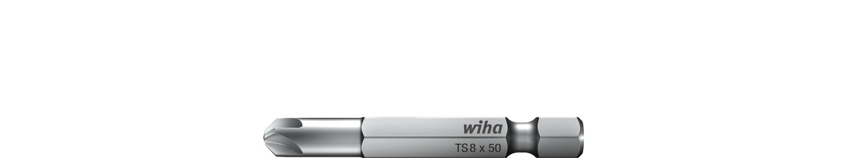 Wiha Bit Set ZOT 50 mm with Torsion Zone Torq-Set® 1/4 Inch (22598) 6