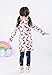 Girls Cotton Longsleeve Pocket Dresses Special Occasion Cartoon Print by Fiream(1035TZ,3T/3-4YRS)