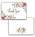 Wedding Thank You Cards with Envelopes - Watercolor Boho Floral - Perfect For Wedding, Baby Shower, Bridal Shower- -40 Pack Blank on inside