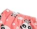 MyFav Children Girl Pajama Long Sleeve Sleepwear Cute Big-Eye Panda Nightclothes (1-Red Panda, 10 Years)