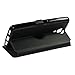 Mama Mouth Ultra Thin HD View Window Flip Stand View for Blu Life One X2 L0091UU - W-Black