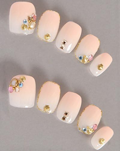 Amazon ゆずネイル ネイルチップ 薄ピンク 夏 A137 Q Ccp ゆずネイル ネイルチップ 通販