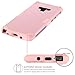 BENTOBEN Case for Samsung Galaxy Note 9,Full Body Shockproof Impact Resistant 3 in 1 Hybrid Hard PC Outer Shell and Soft Silicone Anti-Scratch Protective Phone Case for Samsung Note 9, Rose Gold