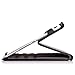 MoKo Case Fit iPad Air 2 - Genuine Leather Slim-Fit Multi-angle Folio Cover Case Fit Apple iPad Air 2 9.7