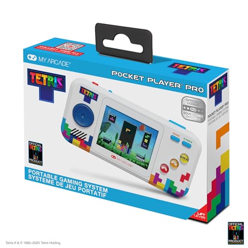 DGUNL-7028 Tetris Pocket Player Pro Portable Handheld Gaming System