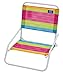 RIO Beach Wave 1-Position Beach Folding Sand Chair – Summer Stripesthumb 1