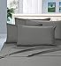 Elegant Comfort Luxurious Bed Sheets Set on Amazon 1500 Premier Wrinkle,Fade and Stain Resistant 4-Piece Bed Sheet Set, Deep Pocket, King Grey