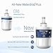 Waterdrop Plus DA29-00003G NSF 401&53&42 Certified Refrigerator Water Filter, Replacement for Samsung® DA29-00003G, DA29-00003B, DA29-00003A, Aqua-Pure Plus, HAFCU1 (Package May Vary)