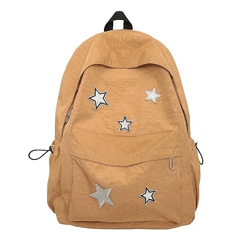 MININAI Cute Y2K Aesthetic Backpack Stars Pattern