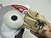 JoolTool 3M Scotch-Brite White Radial Bristle Brush Assembled with Plastic Tapered Mandrel Hub, 6 Ply, 3