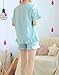 MyFav Teen Girls Lace Trimed Pajama Pleated Sleepwear Cute Bowknot Sheep Nighty