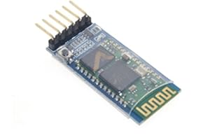 Robojax HC-05 Bluetooth Serial Pass-Through Module Wireless Serial Communication with Button for Arduino