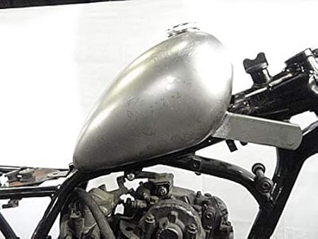 Amazon 部品屋k W Sr400 500 ハイマウント ピーナッツタンク P タンク本体 車 バイク