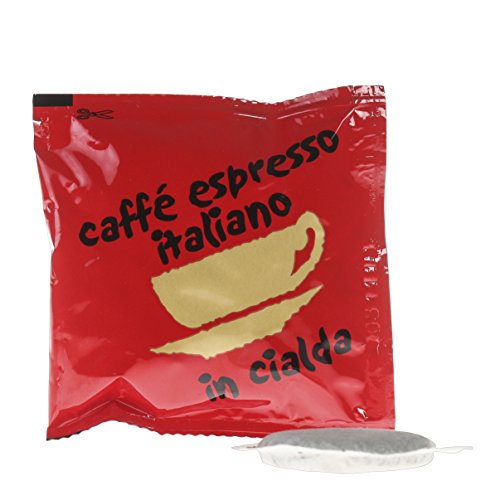 Caffè Bicau Espresso italienische Kaffee-Mischung 150 Kaffeepads, 1er Pack (1 x 1.05 kg)