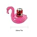 Miraclekoo Inflatable Pool Party Drink Floats Cup Holders Coasters Swimming Drink Holder - Fruits, Donuts, Flamingo , Palm (Set of 7)