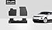 ToughPRO Floor Mats Set (Front Row + 2nd Row) Compatible with Land Rover Range Rover Evoque -All Weather-Heavy Duty-(Made in USA)-Black Rubber- 2012, 2013, 2014, 2015, 2016, 2017, 2018, 2019