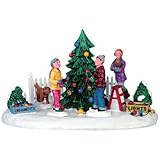 Lemax Decorating The Front Yard