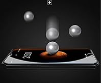 iPhone 8 /7 /6s Tempered Glass Screen Protector Anti-Scratch Anti-Fingerprint Bubble Free. 9H hardness 3D Touch Compatible Best Glass for Your best phone - BLACK by Aslanda