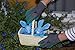 Garden Gloves Women and Men 2 pairs, Super Grippy Texture for Gardening and Work Activities - S,M,L Sizes (Small)