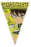 Ben 10 Party Banner Happy Birthday Flag Aliens Decoration Garland