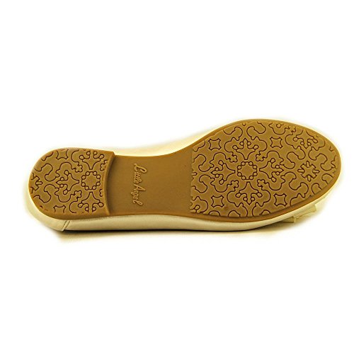 Girls Flats with Crystal Bead Bow (2, Ivory) - Thumbnail 4