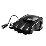Zorvo 2 in 1 12V Car Portable Ceramic Heating Cooling Heater Fan Defroster Demister Air Blower