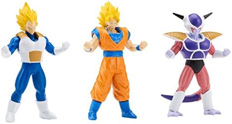 Dragon Ball Super Power Up - Set of 3 - Super Saiyan Vegeta, Super Saiyan Goku and Super Power Up Frieza