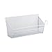 Haoun Bedside Hanging Storage Basket Office Desk Dormitory Iron Mesh Origanizer Caddy for Book Phone Magazine Holder (White)