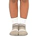 TeeHee Little Boys Basic Cotton Crew Socks 6 Pair Pack (6-8 Years, Stripes Color Block)