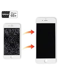 Pantalla táctil LCD de CELL4LESS y ensamblaje del digitalizador para el iPhone 6S Plus 5.5 pulgadas (Modelo A1634, A1687) (para iPhone 6S Plus, blanco)