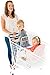 Buggy Bench The Original Shopping Cart Seat Carrier (Blush Pink) for Baby, Toddler, Twins, and Triplets (Up to 40 Pounds)