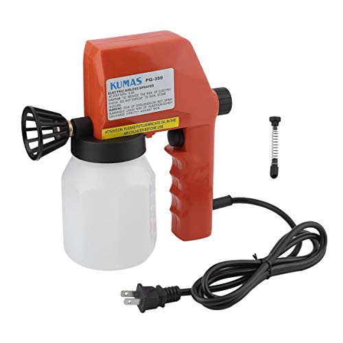 Portable Electric Air Less Paint Sprayer House Wall Fence Airless Spray Gun Room Hand Painting Tool US Plug
