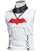 Laverapelle Batman Arkham Knight Red Hood Men Vest and Jacket 2 In 1 - Medium