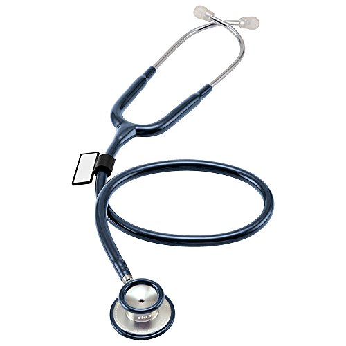 MDF® AcousticaTM Deluxe Dual Head Lightweight Stethoscope Navy Blue