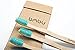 Bamboo Toothbrush 3 Pack - Suistainably Grown in Recycled Biodegradable Packaging