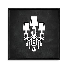 Framed Canvas Wall Art for Living Room, Bedroom Droplight Theme Canvas Prints for Home Decoration Ready to Hang - 16x16 inches
