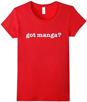 Women's Got Manga T-shirt Funny Manga Lovers Japanese Comic Books Large Red