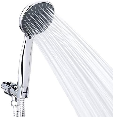 KH Handheld Shower Head High Pressure 5 Spray Settings Massage Spa ...