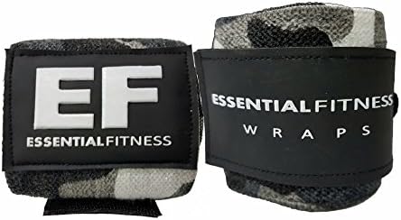 Essential Fitness Wrist Wraps, Snow Camo