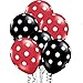 Minnie Mouse Birthday Party Supplies and Red Polka Dot 18 pc Balloon Decorations
