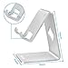 Stand for Phone, HOTOR Cell Phone Stand, Cradle, Dock, Holder, Stand for Switch, All Android Smartphone and for Phone XS Max XR 8 X 7 6 6s Plus 5 5s 5c Charging, Universal Accessories Desk –Silver